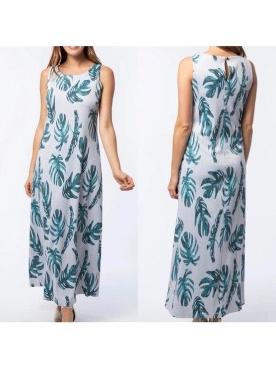 Tyler Boe Dresses & Skirts - Tyler Böe Claudia Maxi Shift Dress Blue Size Medium New NWOT